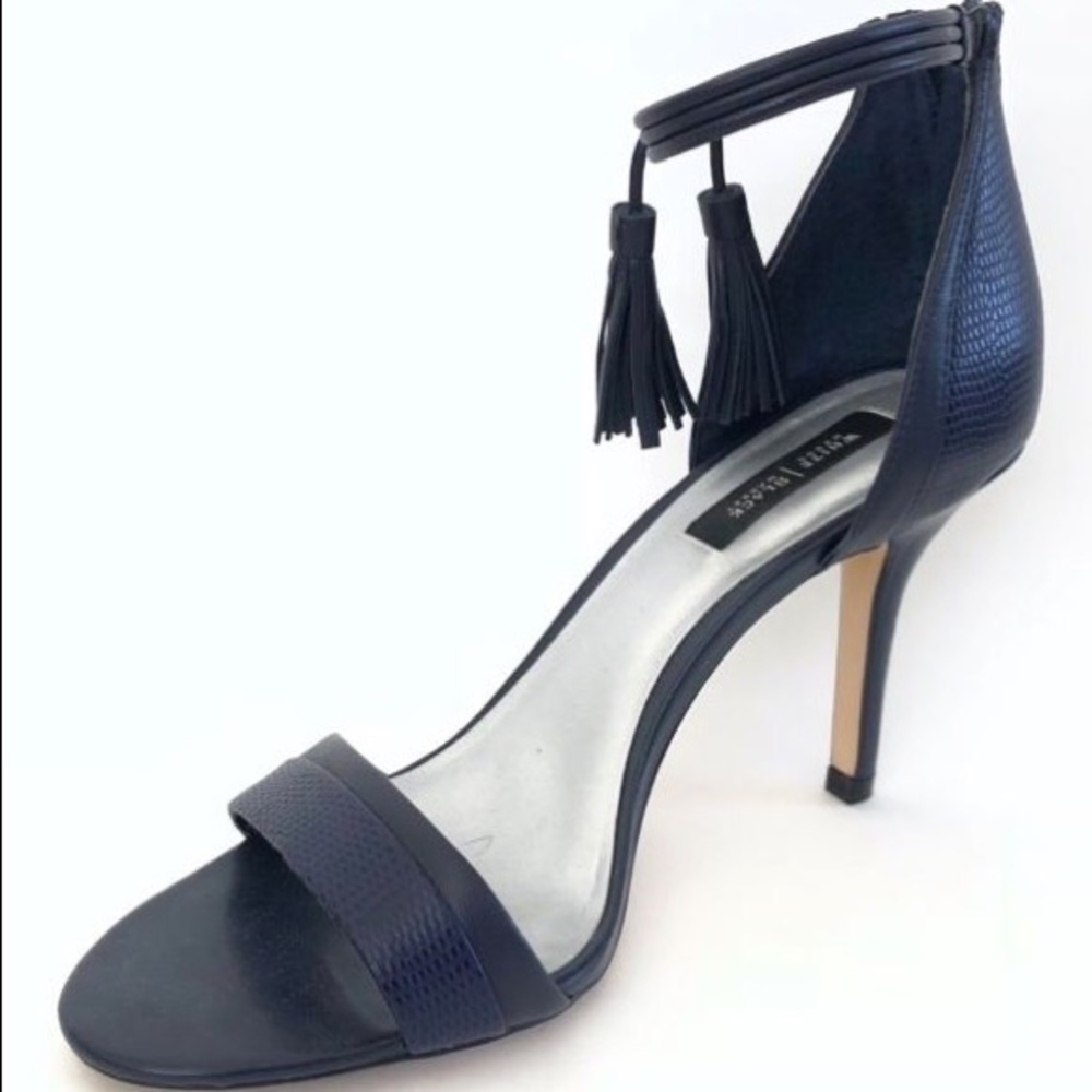 WHBM Heels with tassels